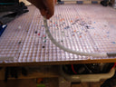 Stained Glass Waffle Grid Boarder (Digital Product)