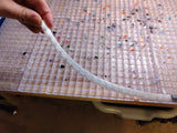 Stained Glass Waffle Grid Boarder (Digital Product)