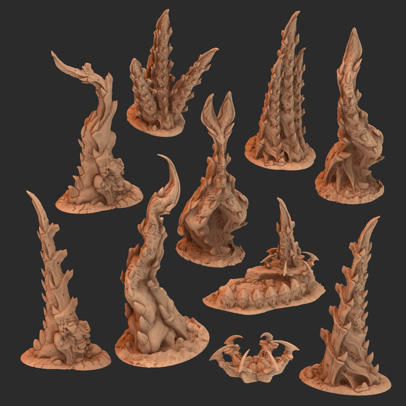 Alien Terrain Set 4