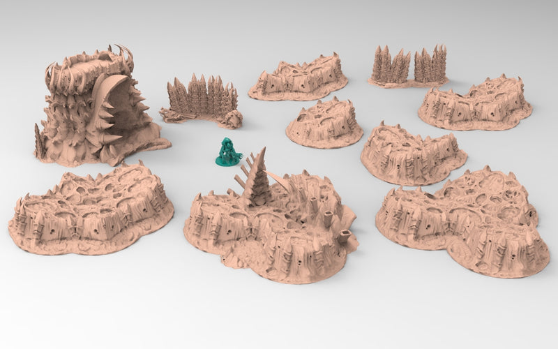 Alien Terrain Set 14