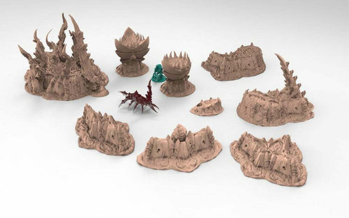 Alien Terrain Set 13