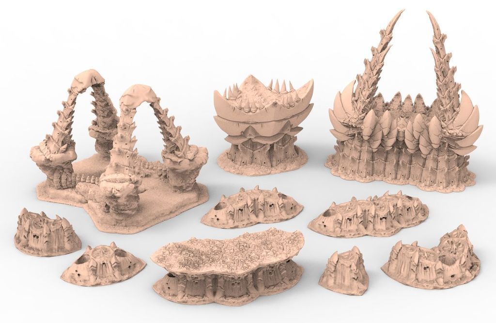 Alien Terrain Set 11