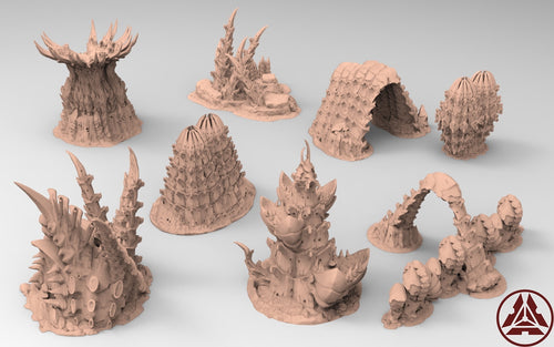 Alien Terrain Set 8