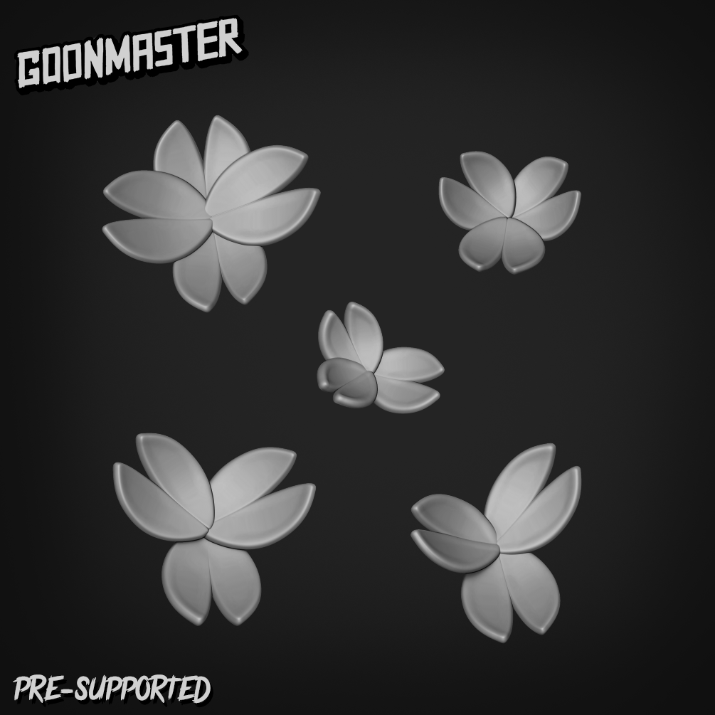 Assorted Petal Basing Bits