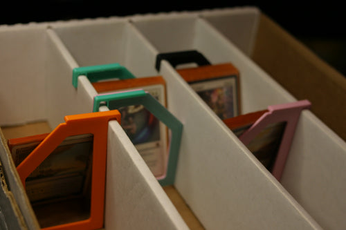 Clip-on Card Divider (Multi-row Box Style)