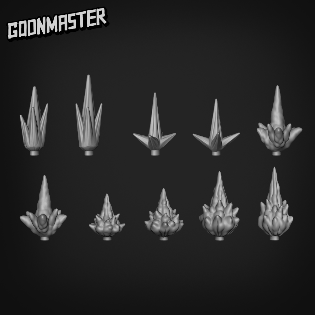 Muzzle Flash Basing Bits