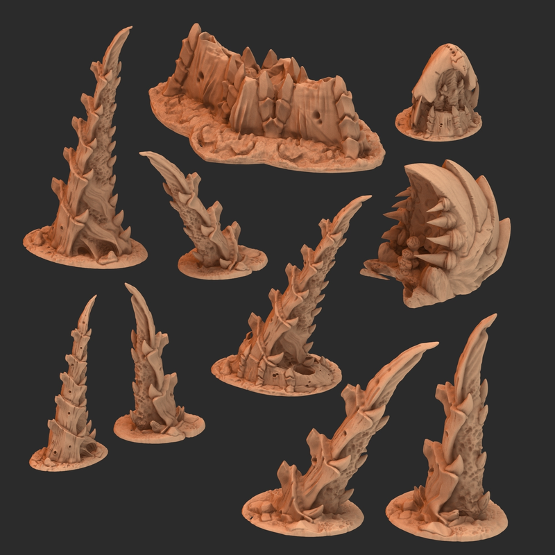 Alien Terrain Set 2