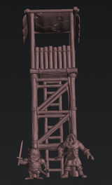 Wooden Watch Tower