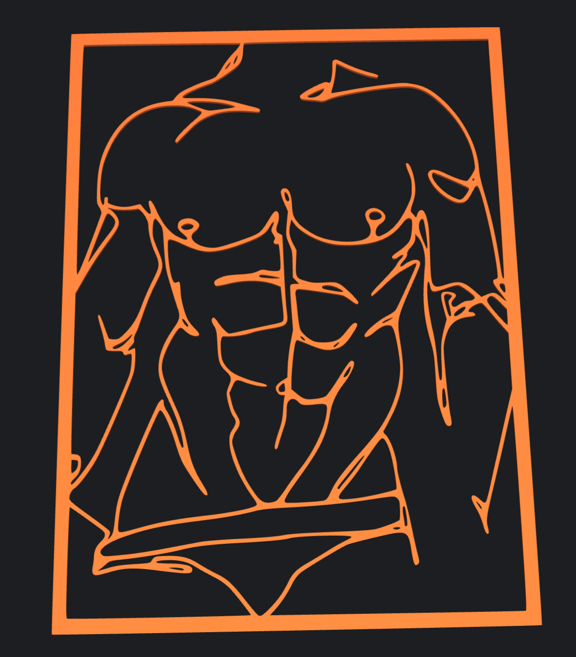 Sexy Male Wall Art