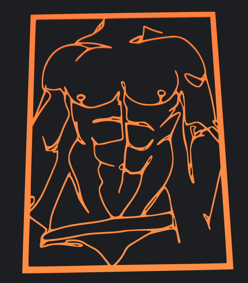 Sexy Male Wall Art